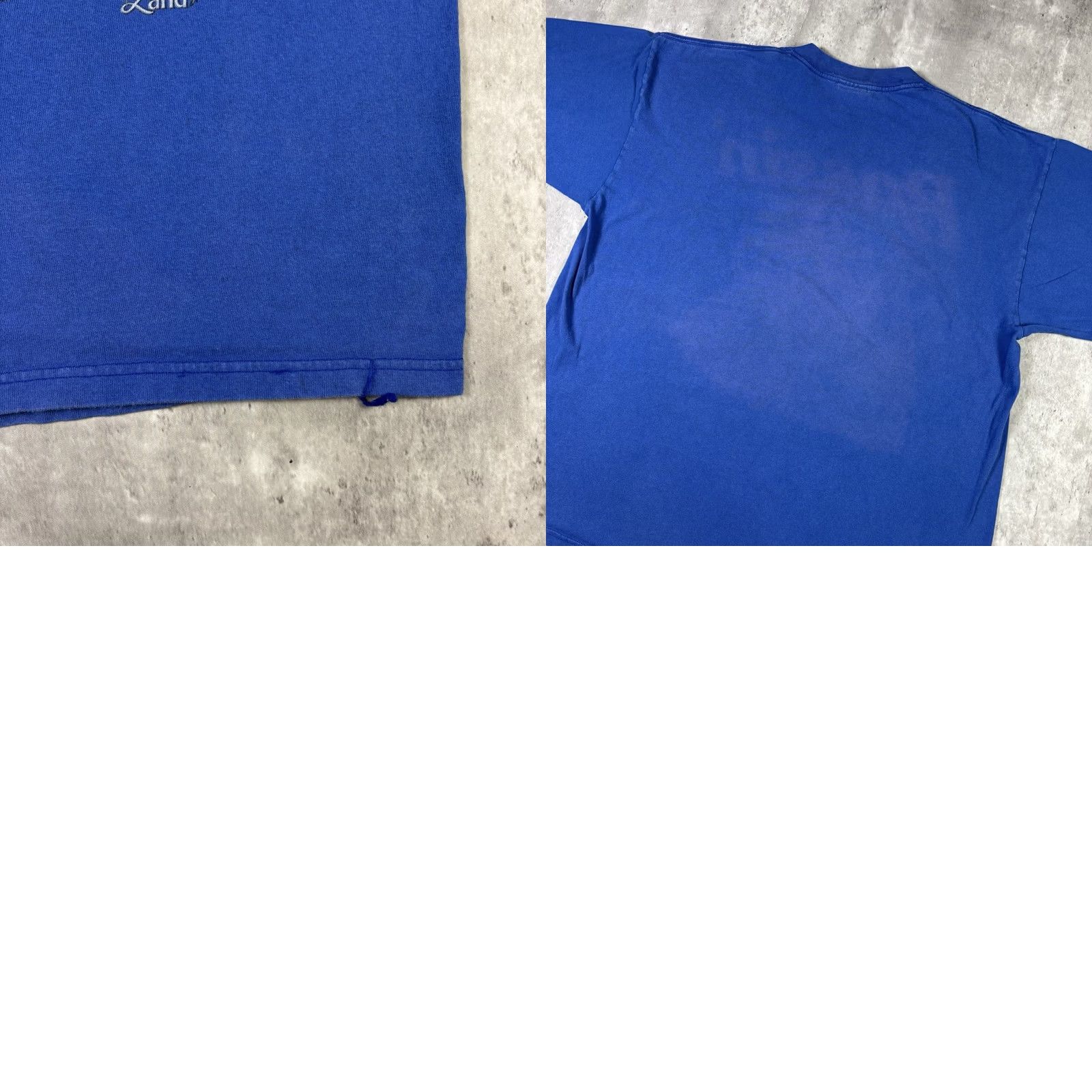 Vintage VINTAGE Bassin Fish T Shirt Nature Outdoors XL Blue Cotton Graphic Print Crew Neck Short Sleeve Mens 90s Y2K Size US XL / EU 56 / 4 - 8 Thumbnail