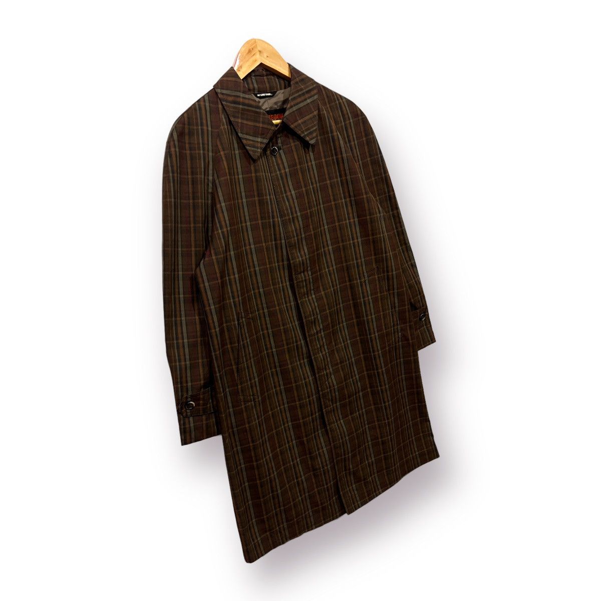 McGregor McGregor plaid long coat avant garde - M Size US M / EU 48-50 / 2 - 3 Thumbnail