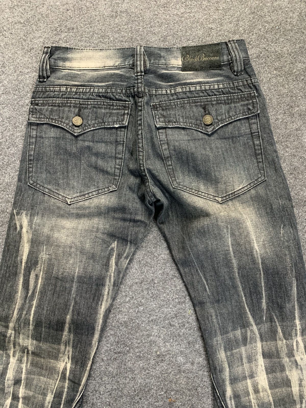 Isamu Katayama Backlash Lace up blackbaccara pant vkei style japanese brand Size US 30 / EU 46 - 8 Thumbnail