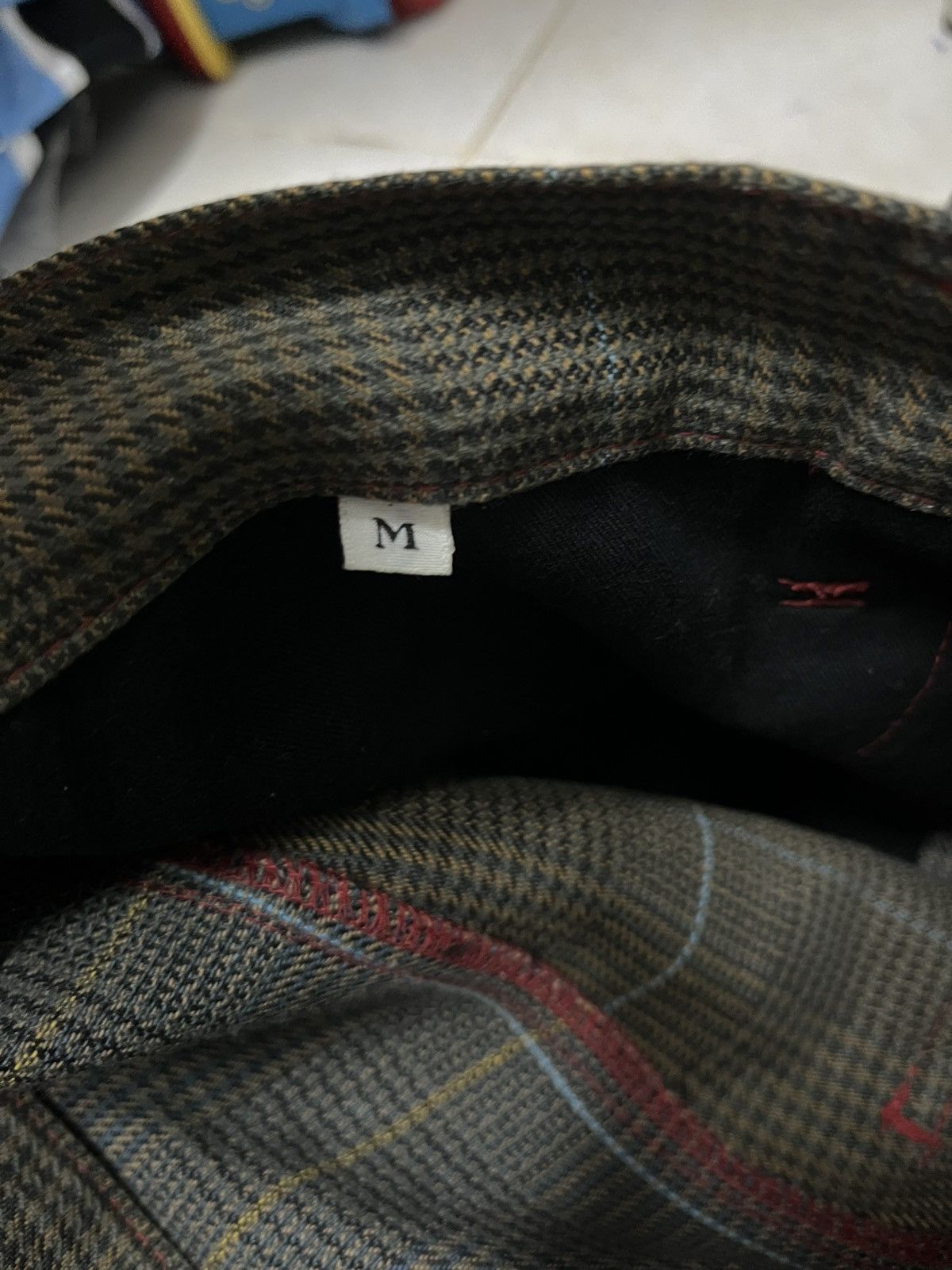 Christopher Nemeth 🔥Christopher Nemeth Distressed Check Embroidered Pants Size US 34 / EU 50 - 14 Thumbnail