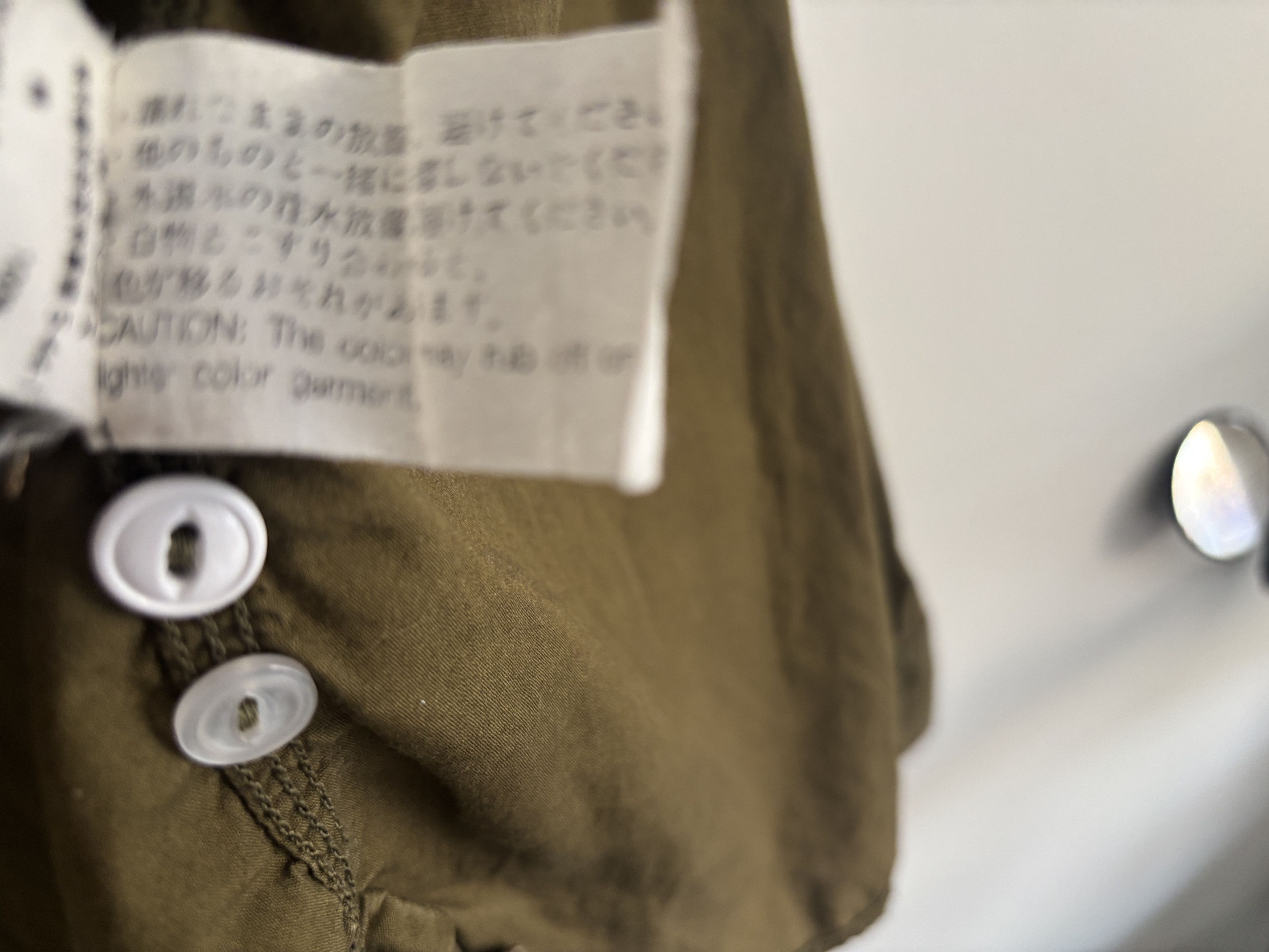 Olive Green Button-up Work Shirt - Medium mi USA