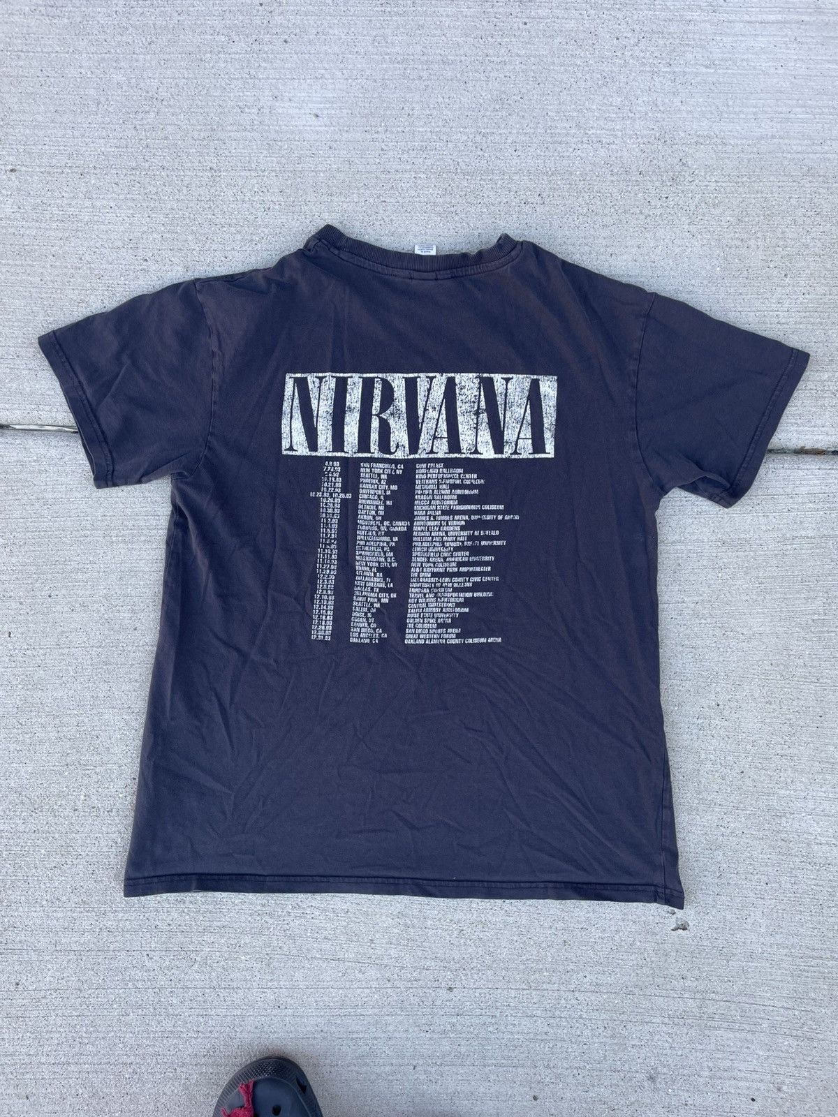 Nirvana 90s Style Vintage Nirvana Tee Size US M / EU 48-50 / 2 - 5 Thumbnail