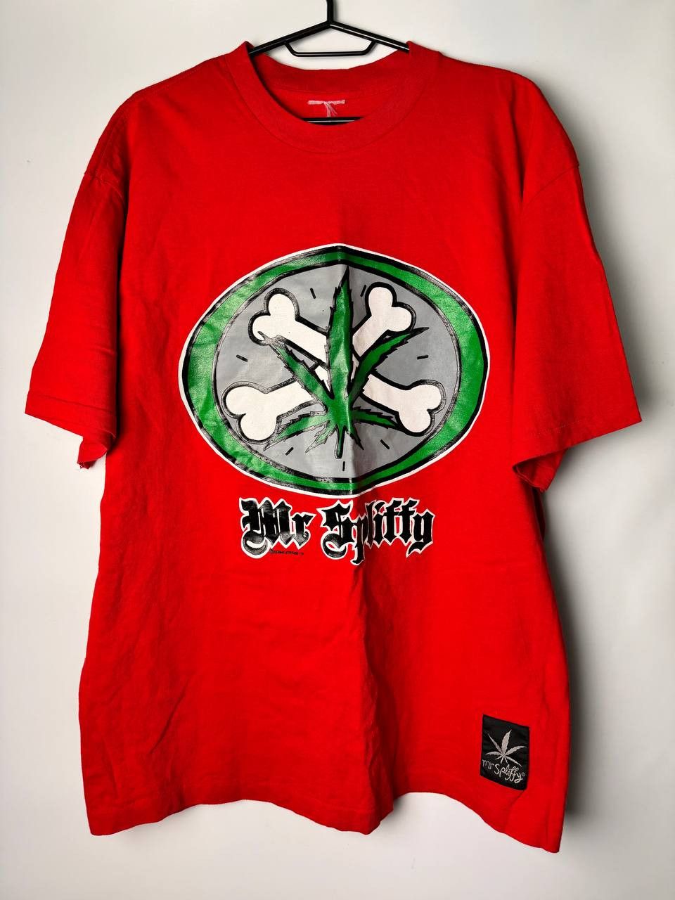 Fuck The Population Vintage Mr Spliffy T-Shirt Mens Size XL Size US XL / EU 56 / 4 - 1 Thumbnail