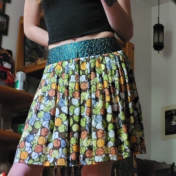 Custo Barcelona Custo Barcelona 100% Silk Polka Dot Mini Skirt - Size 36 Size 26" / US 2 / IT 38 - 6 Thumbnail