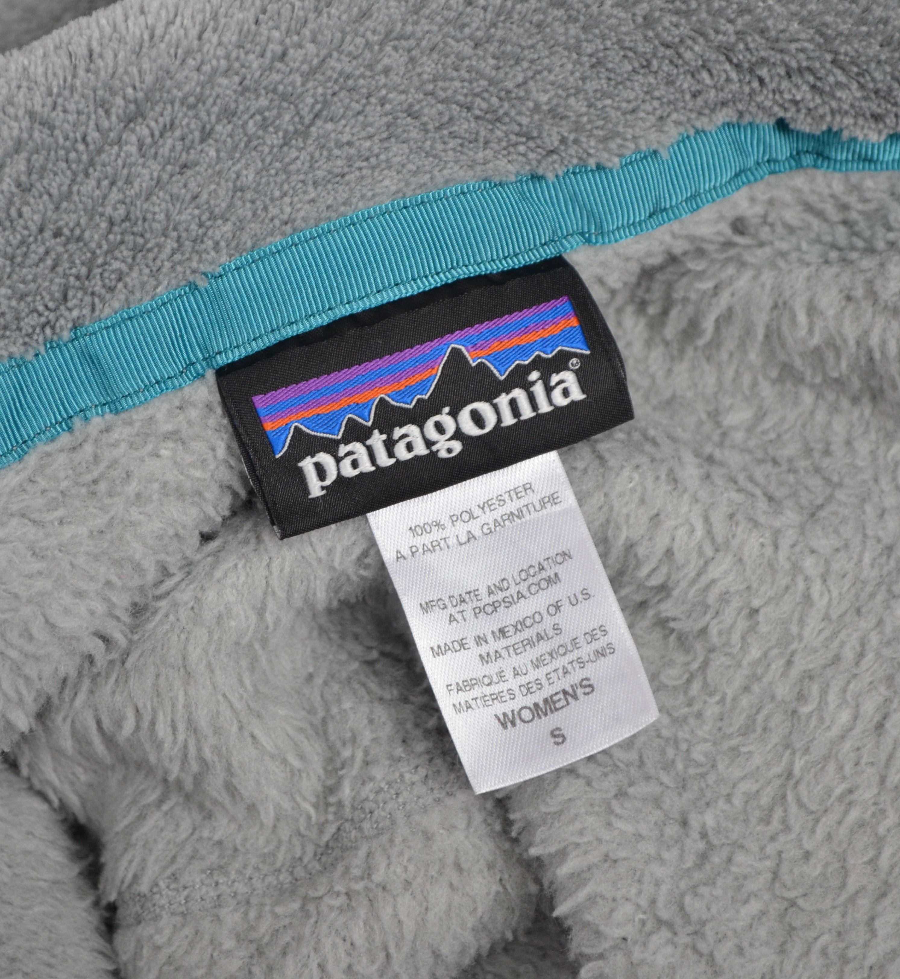 Patagonia × Vintage Patagonia Grey Re-Tool Full Zip Fleece Jacket Size S Outdoor Size S / US 4 / IT 40 - 10 Thumbnail