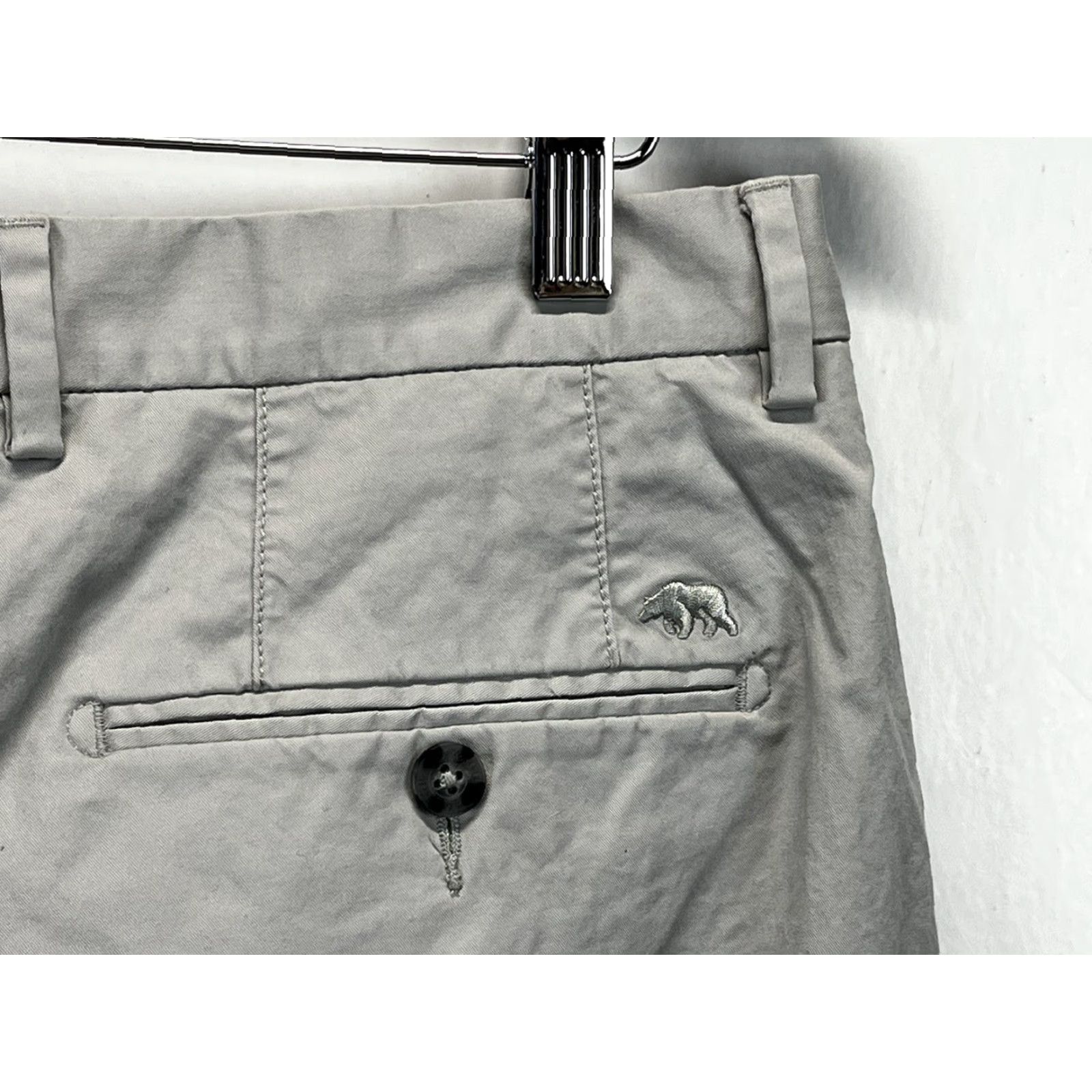Vintage Onward Reserve Pants Mens Chino Straight Flat Front 33x30 Gray Stretch Vintage? No GUC Size US 33 - 4 Thumbnail