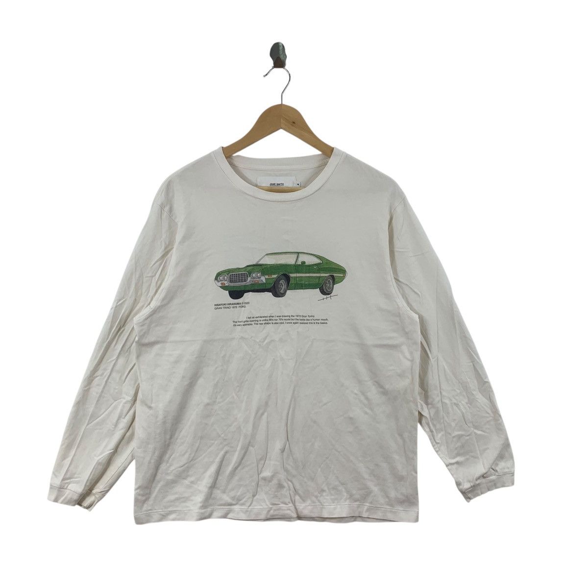 Other JANE SMITH COLLECTION Hisayuki Hiranuma Ford Tee Shirt Top Size M / US 6-8 / IT 42-44 - 3 Thumbnail