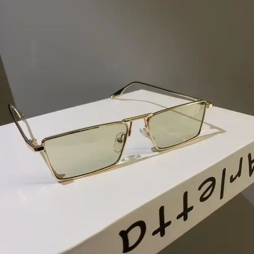 Designer Retro square sunglasses Size ONE SIZE - 2 Thumbnail