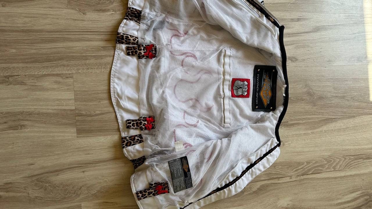 Vintage Vintage 90s Power Trip Biker Jacket Size M / US 6-8 / IT 42-44 - 5 Thumbnail