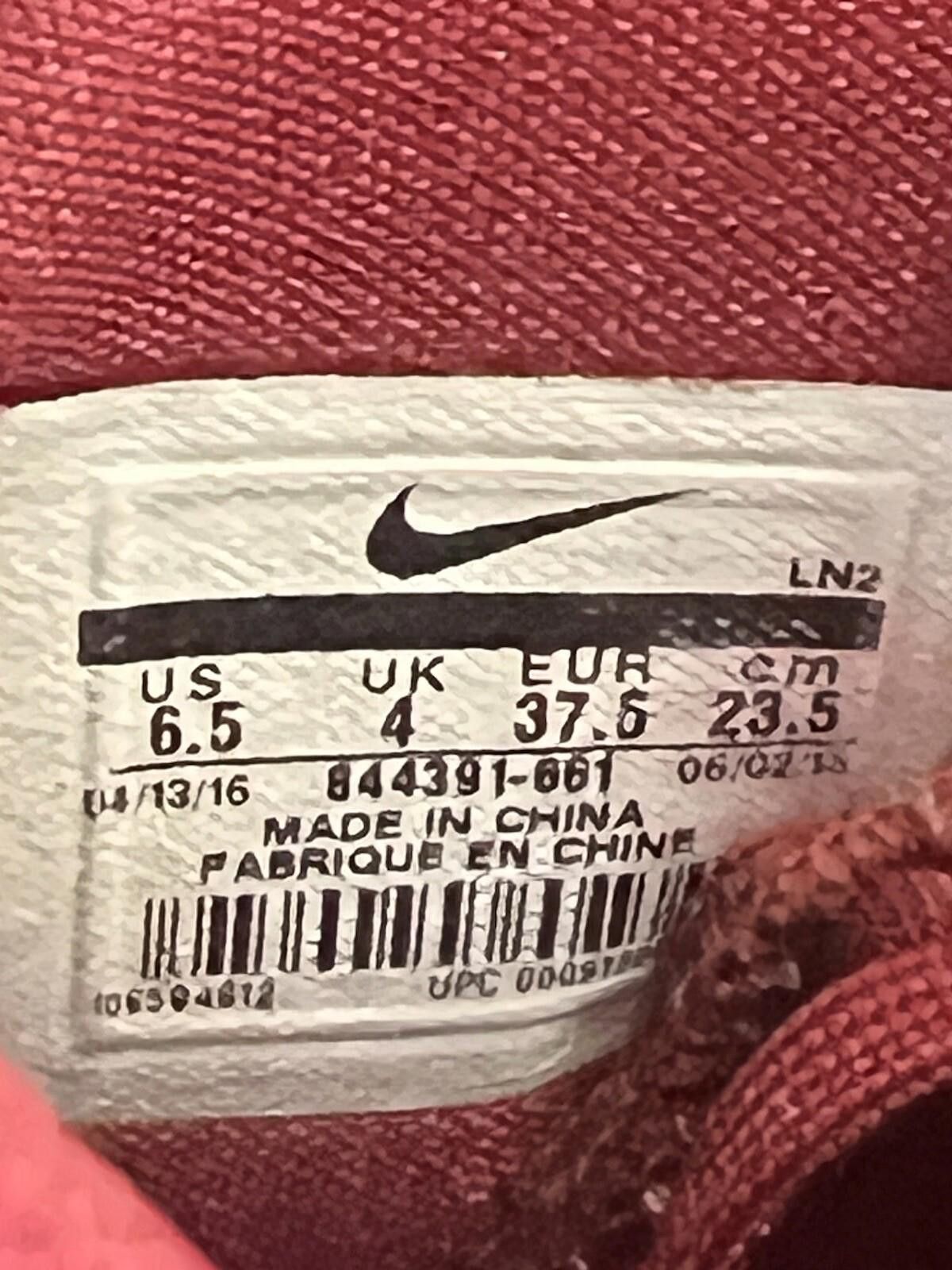 Nike Size 6.5 - Nike Hyperdunk Basketball Mid Burgundy Size US 6.5 / EU 39-40 - 6 Thumbnail