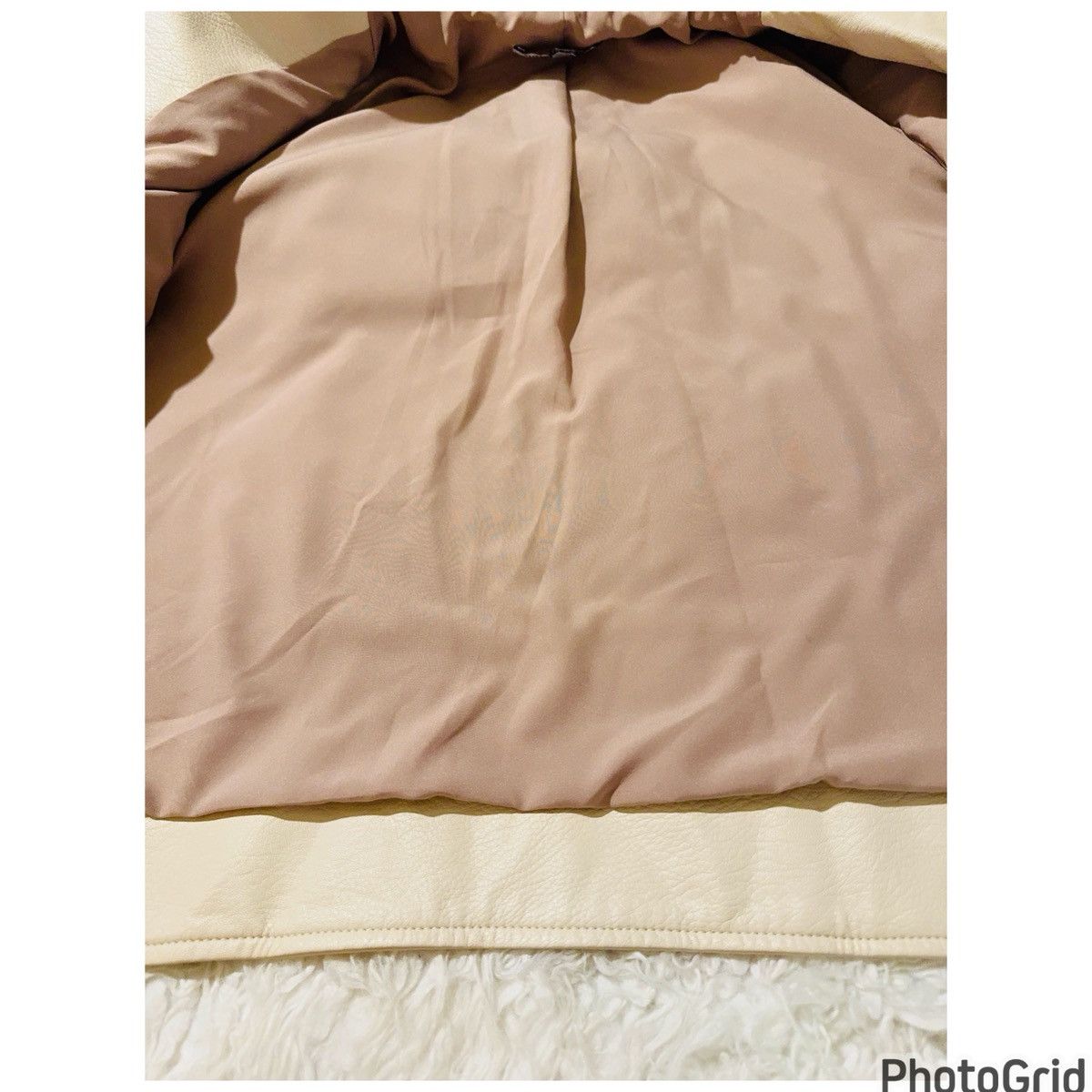 Elizabeth and James Anthropologie Elizabeth & James Faux Leather Moto Jacket Size XXL / US 16-18 / IT 52-54 - 11 Thumbnail