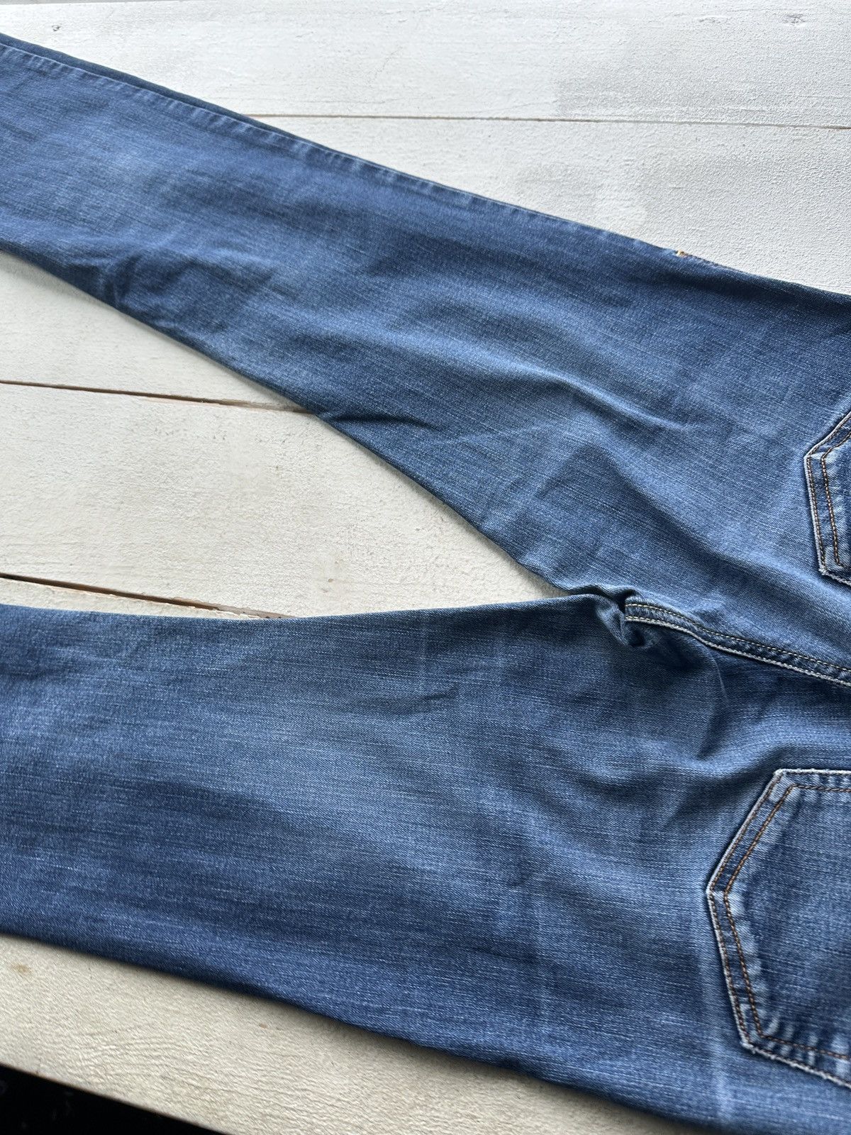 Diesel 🚨 DIESEL AVANT GARDE GOTHIC WOMEN JEANS LOGO IFSIXWASNINE Size 30" / US 8 / IT 44 - 10 Thumbnail