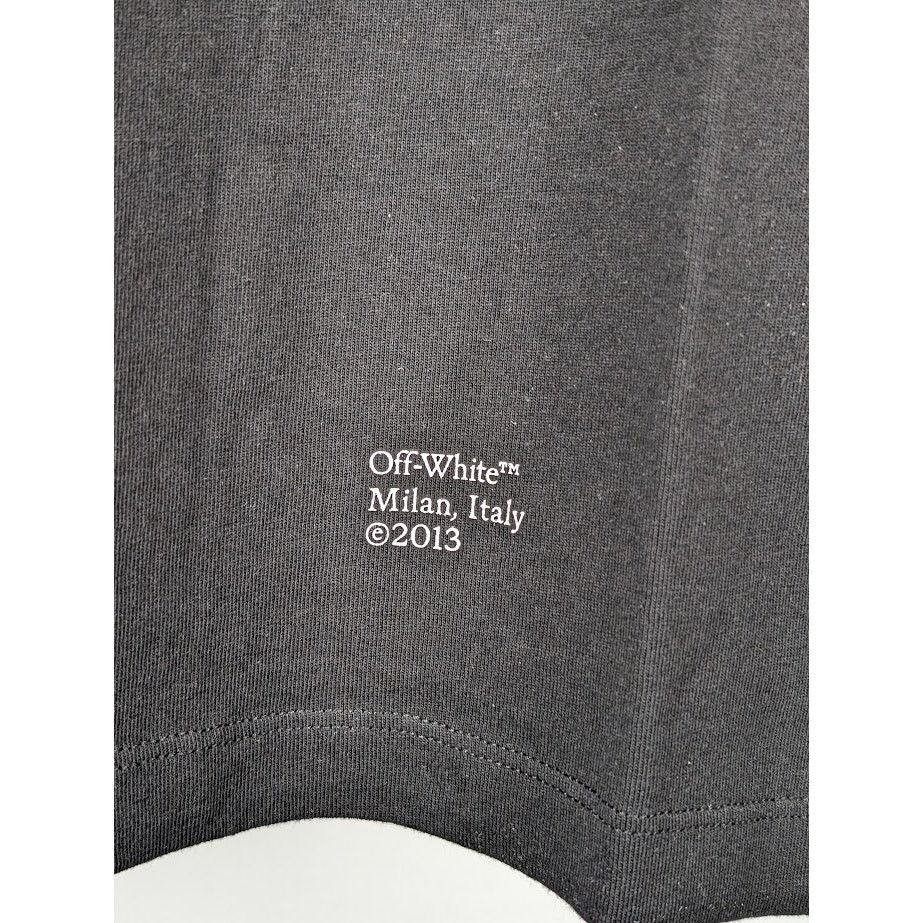 Off-White o1rshd1 Q:2 / Carav Arrow S/S Slim Tee in Black/White Size US XS / EU 42 / 0 - 7 Thumbnail