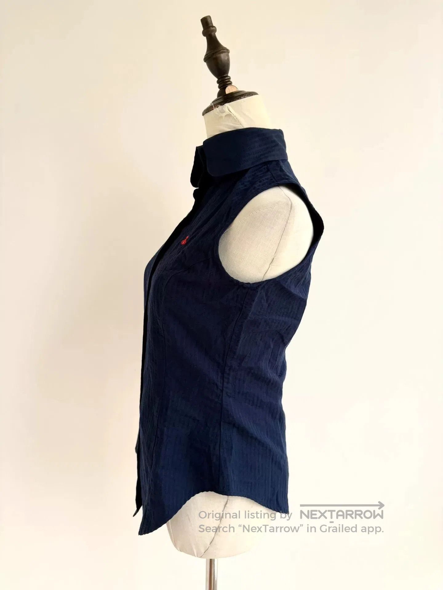 Vivienne Westwood Vivienne Westwood Blue Stripe Sleeveless Vest. Size US S / EU 44-46 / 1 - 3 Thumbnail