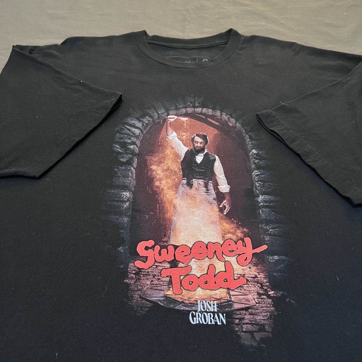 Expert Horror Sweeney Todd Josh Groban Broadway Promo Tee 2XL Size US XXL / EU 58 / 5 - 3 Thumbnail