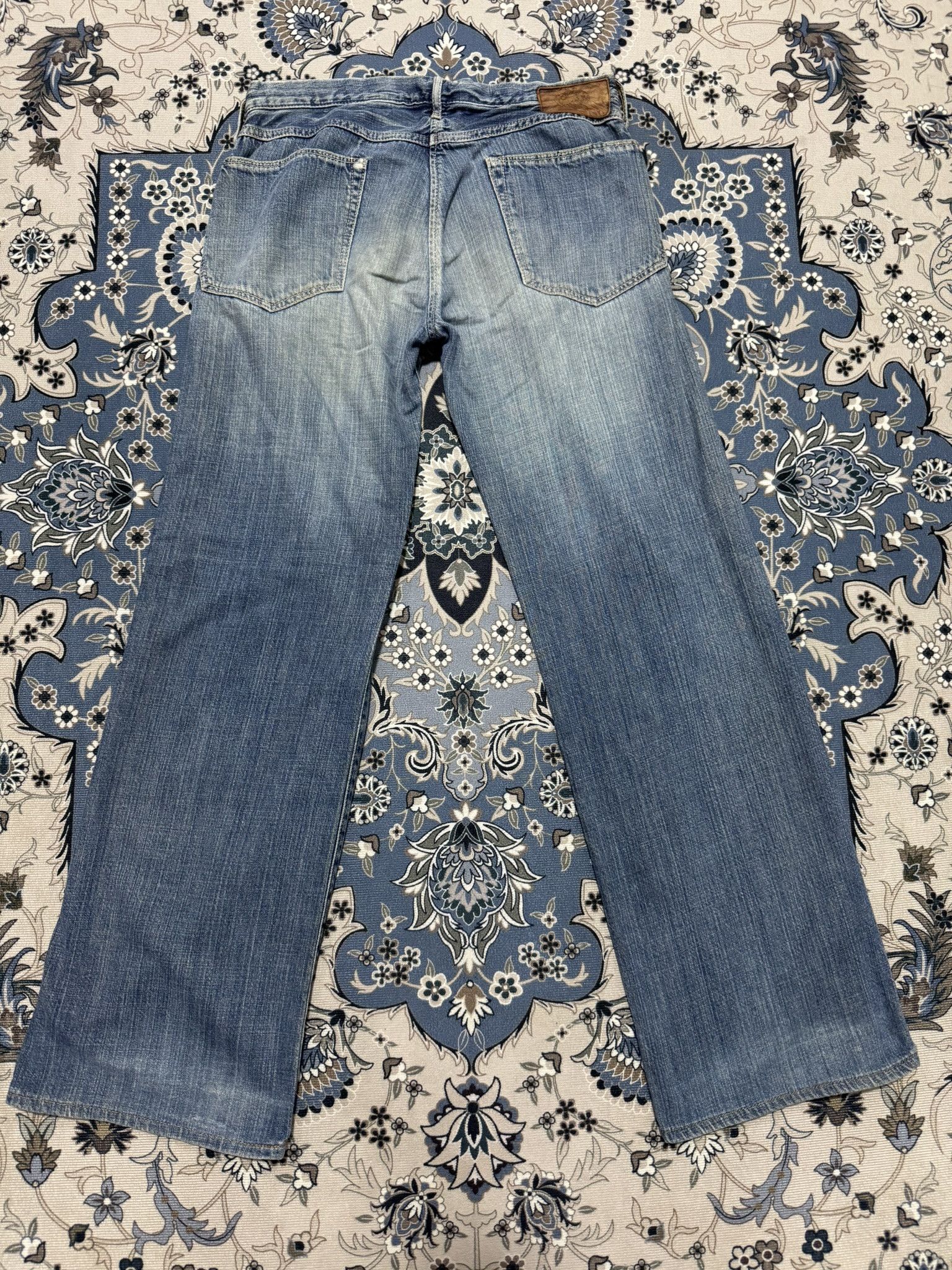 Japanese Brand × OMNIGOD × Vintage Vintage Omnigod Selvedge Distressed Jeans Real Mccoy Size US 30 / EU 46 - 2 Thumbnail