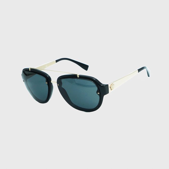 Versace VERSACE MOD 4327 Men Sunglasses Gold Black Grailed