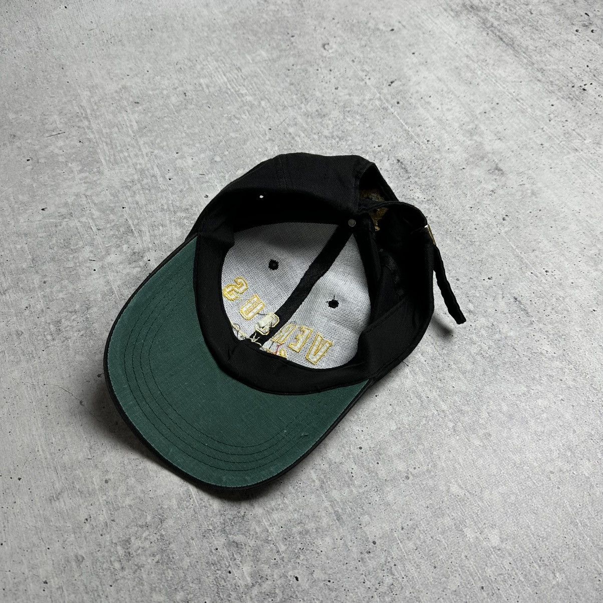 Designer × Vintage Gianni Versace Versus vintage cap big logo y2k Size ONE SIZE - 4 Thumbnail