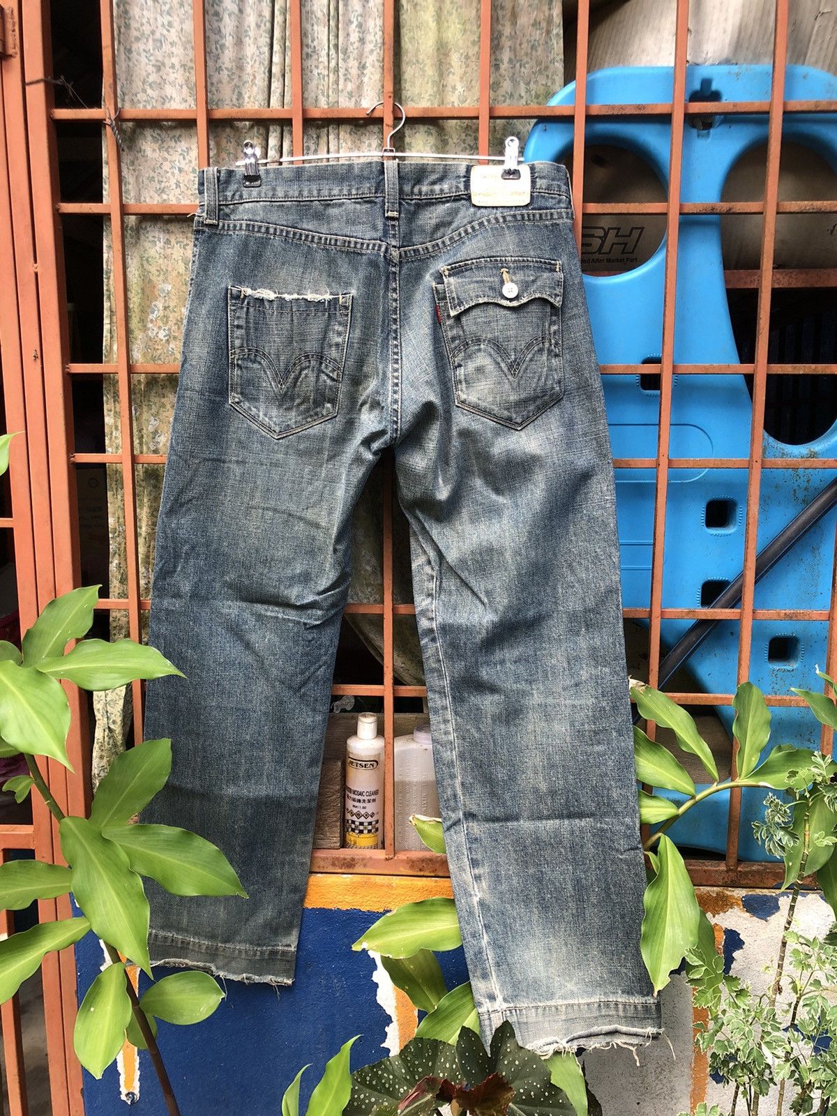 Levi's × Levi's Vintage Clothing Levis 503 J54 Jeans Denim Size US 36 / EU 52 - 2 Thumbnail