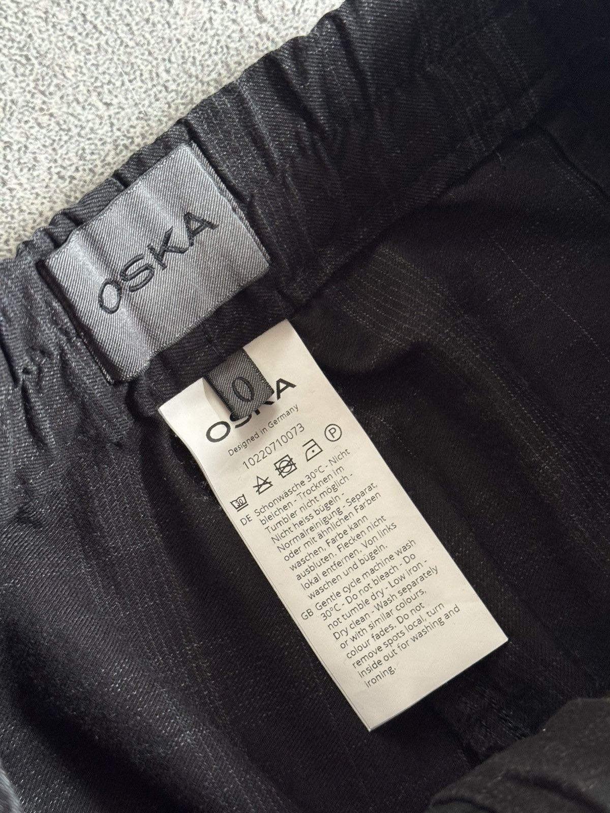OSKA Oska 0/size avantgarde bohemia pants trousers chinos relaxed Size 26" / US 2 / IT 38 - 6 Thumbnail