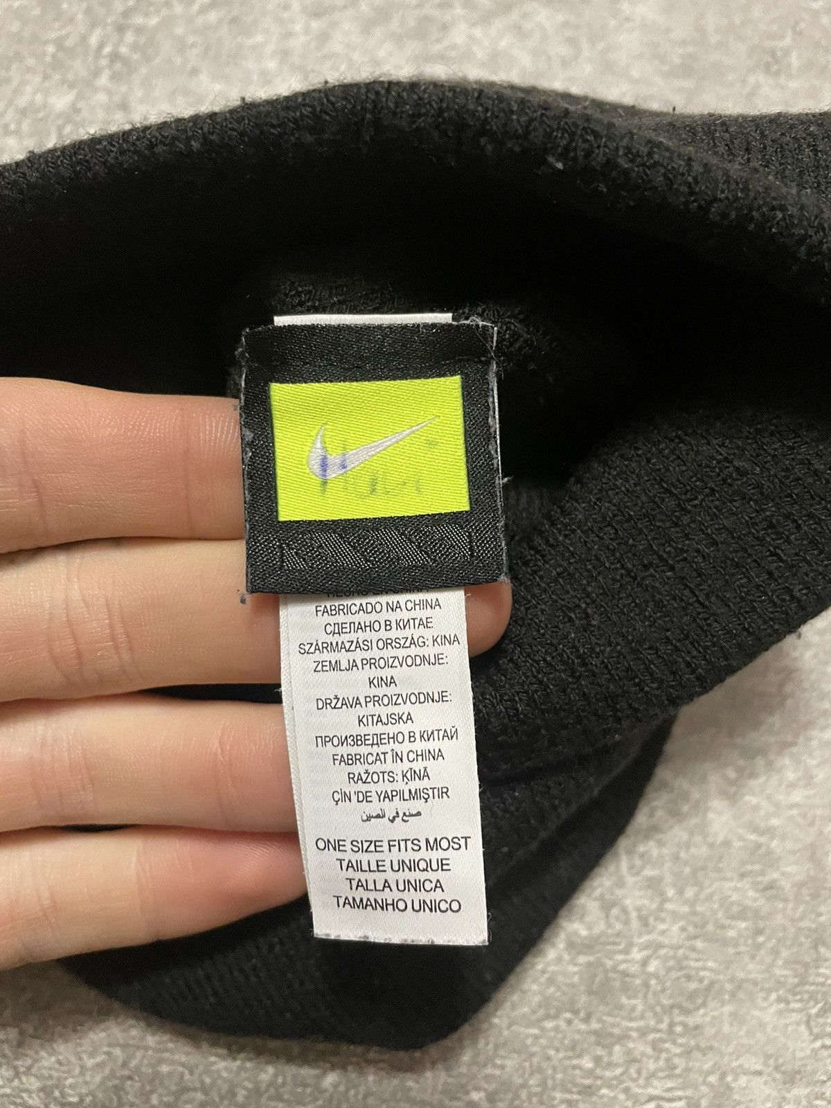 Nike Vintage Nike Swoosh Logo Hat Size ONE SIZE - 4 Thumbnail