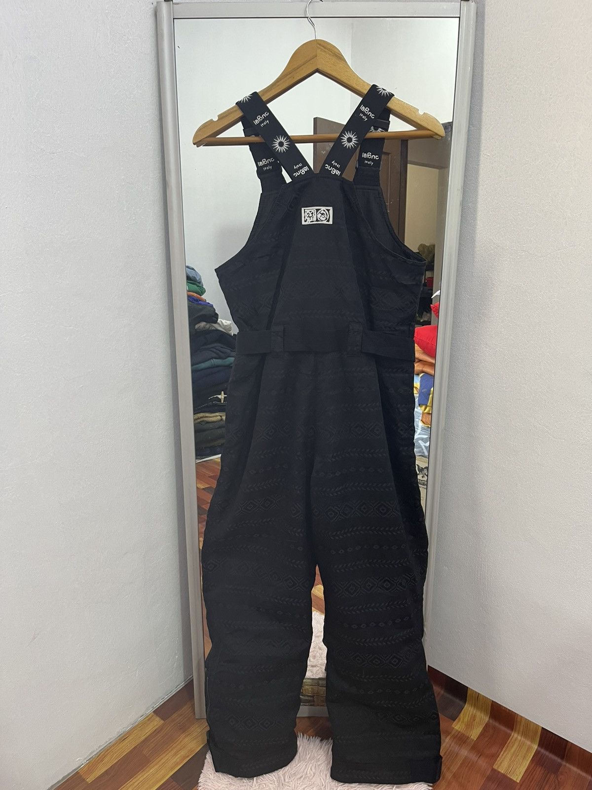 Gear for Sports Lafont Italy Jacquard Ski Bib Overalls Women Black Size 30" / US 8 / IT 44 - 10 Thumbnail