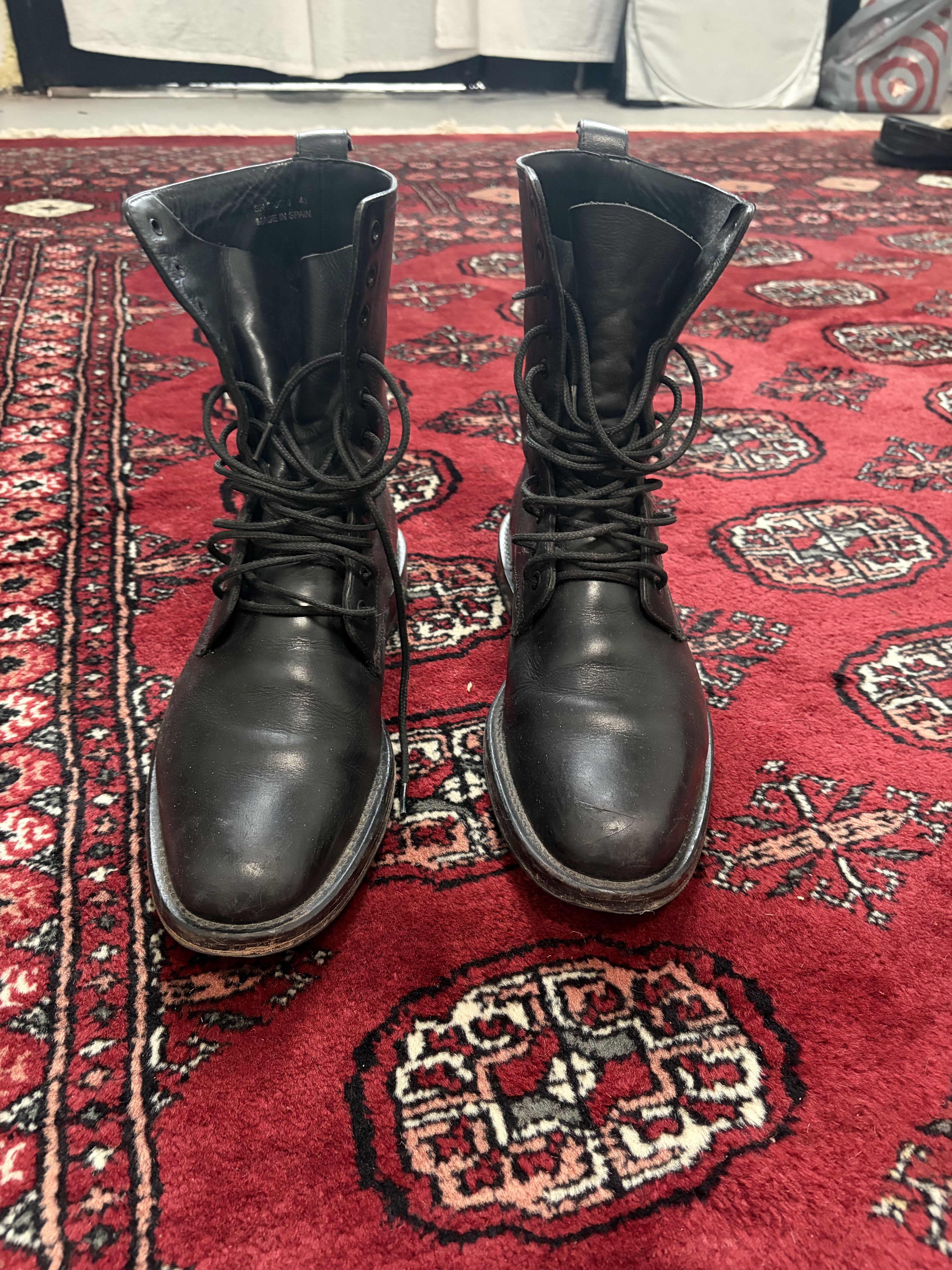 Saint Laurent Paris Combat Boots Size US 12 / EU 45 - 3 Thumbnail