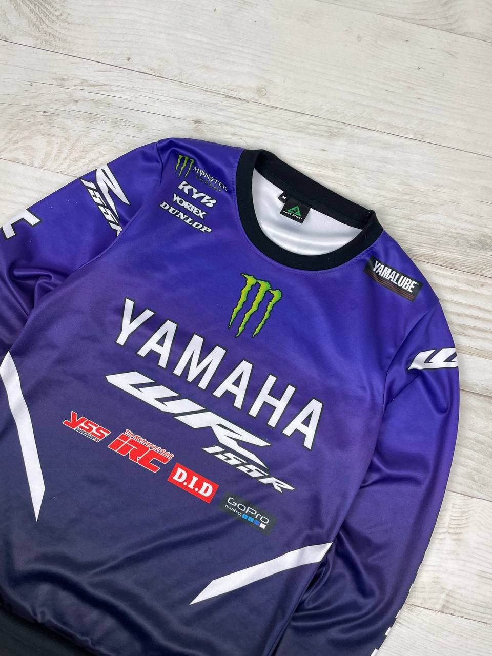 Yamaha Yamaha WR 155R Monster Racing Shirt Long Sleeve Jersey Size US M / EU 48-50 / 2 - 3 Thumbnail