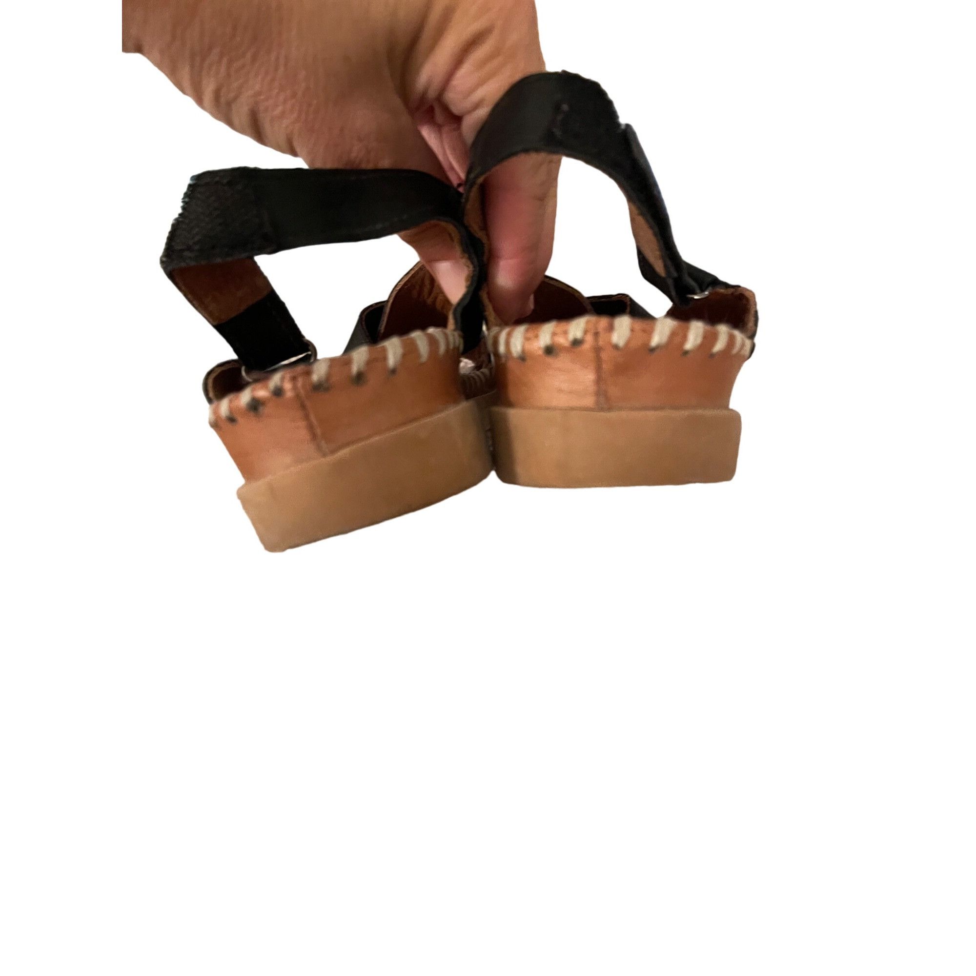 Other Ethan Valdes Womens Sandal Size 38 Black Pacific Size US 8 / IT 38 - 7 Thumbnail