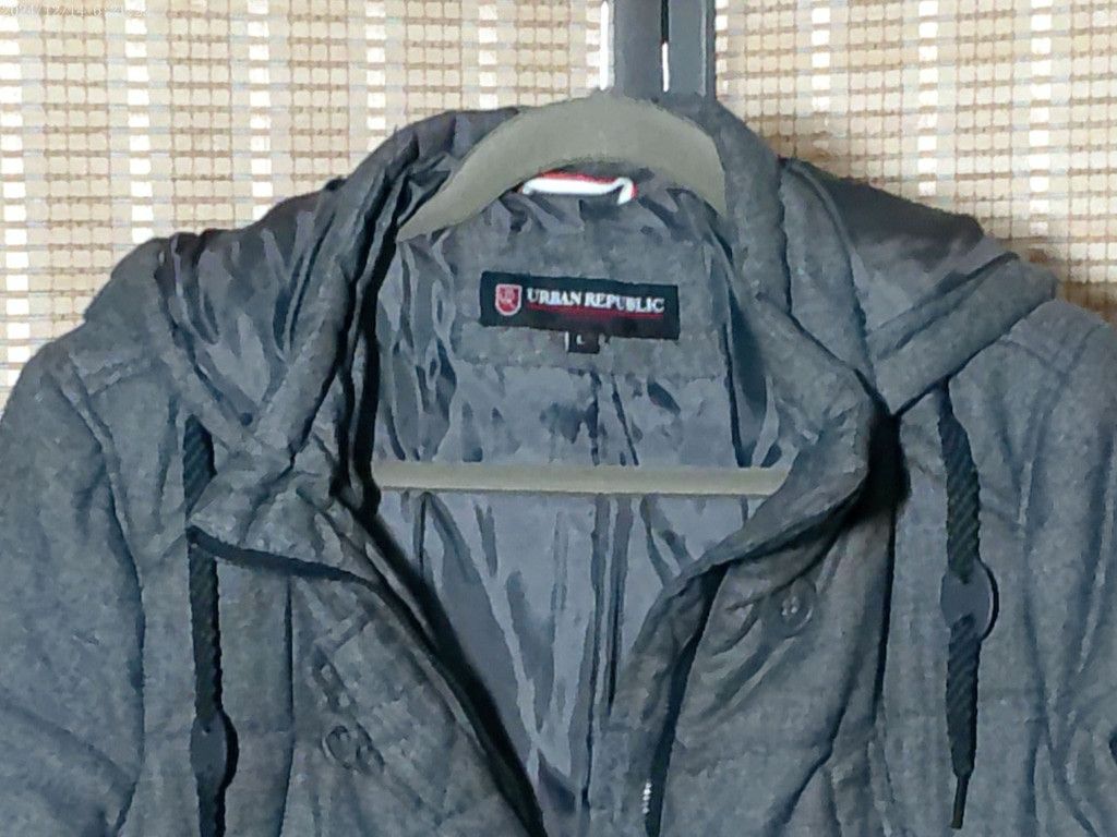 Urban Republic Urban Republic Gray Winter Coat Size L / US 10 / IT 46 - 2 Thumbnail