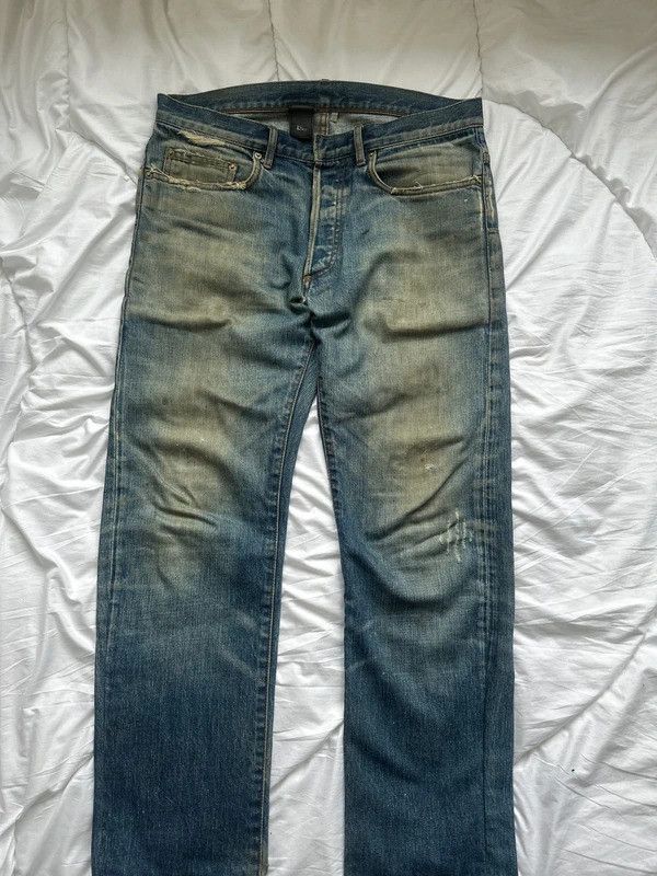 Dior hedi slimane clawmark denim