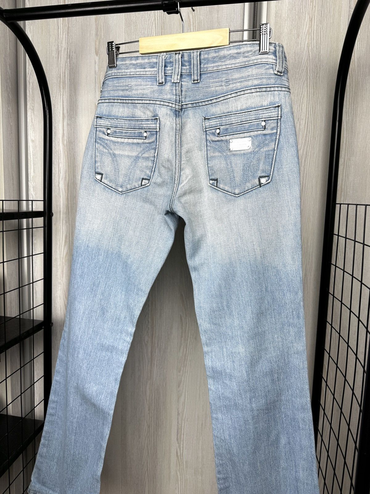 Dolce & Gabbana Dolce & Gabbana vintage distressed denim blue jeans Size US 31 - 9 Thumbnail