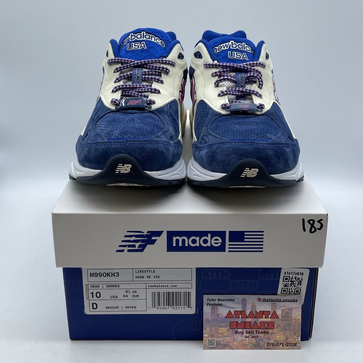 New Balance Kith x 990v3 Daytona Size US 10 / EU 43 - 2 Thumbnail