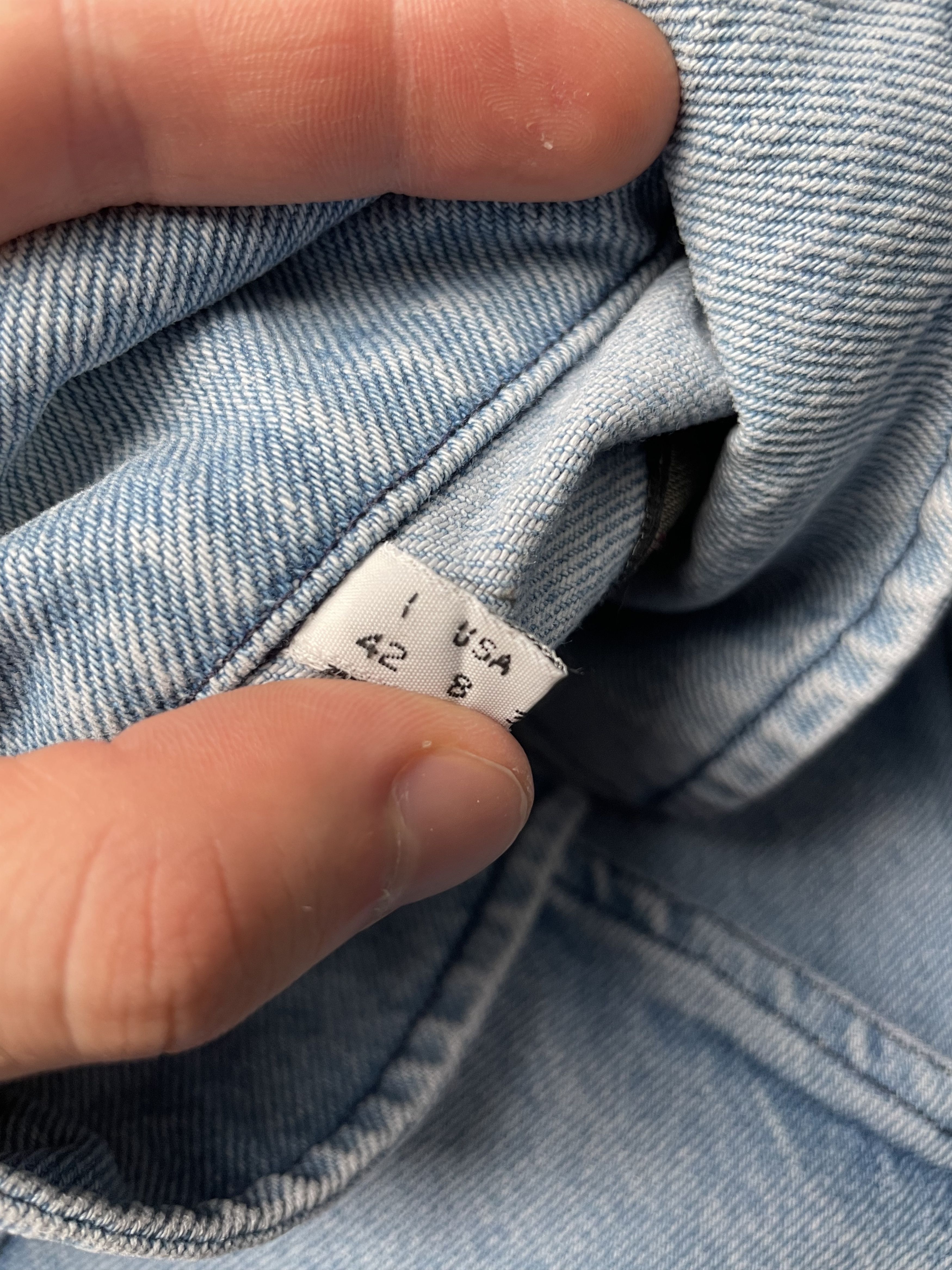 Armani vintage Armani Jeans women's denim jacket Size M / US 6-8 / IT 42-44 - 6 Thumbnail