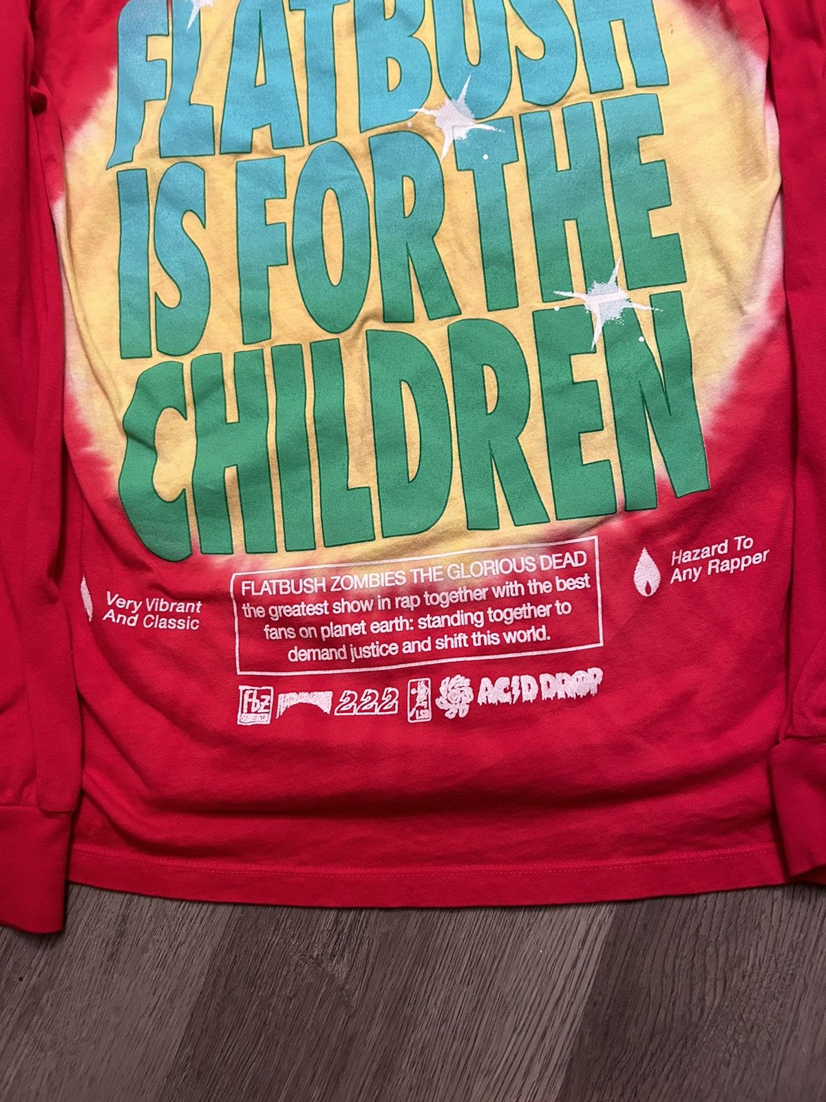 Flatbush Zombies Flatbush Zombies ACID Long Sleeve Size US XL / EU 56 / 4 - 5 Thumbnail