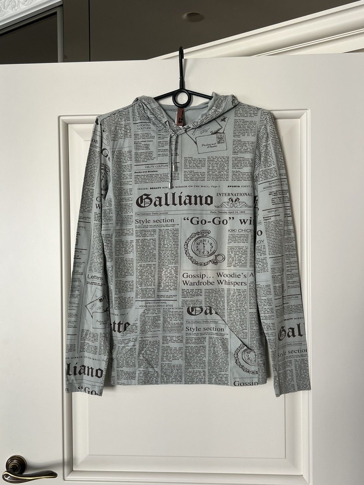 John Galliano John Galliano Gazette Hoodie Size US XS / EU 42 / 0 - 1 Thumbnail