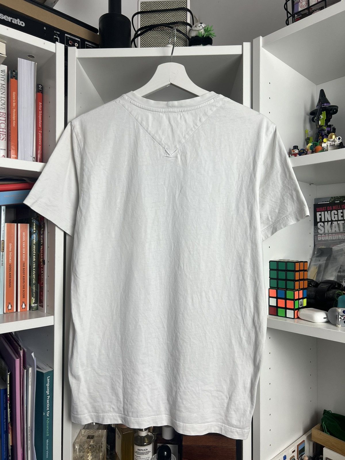 Designer × Kenzo Kenzo big logo white t-shirt M designer casual luxury drill Size US M / EU 48-50 / 2 - 2 Thumbnail