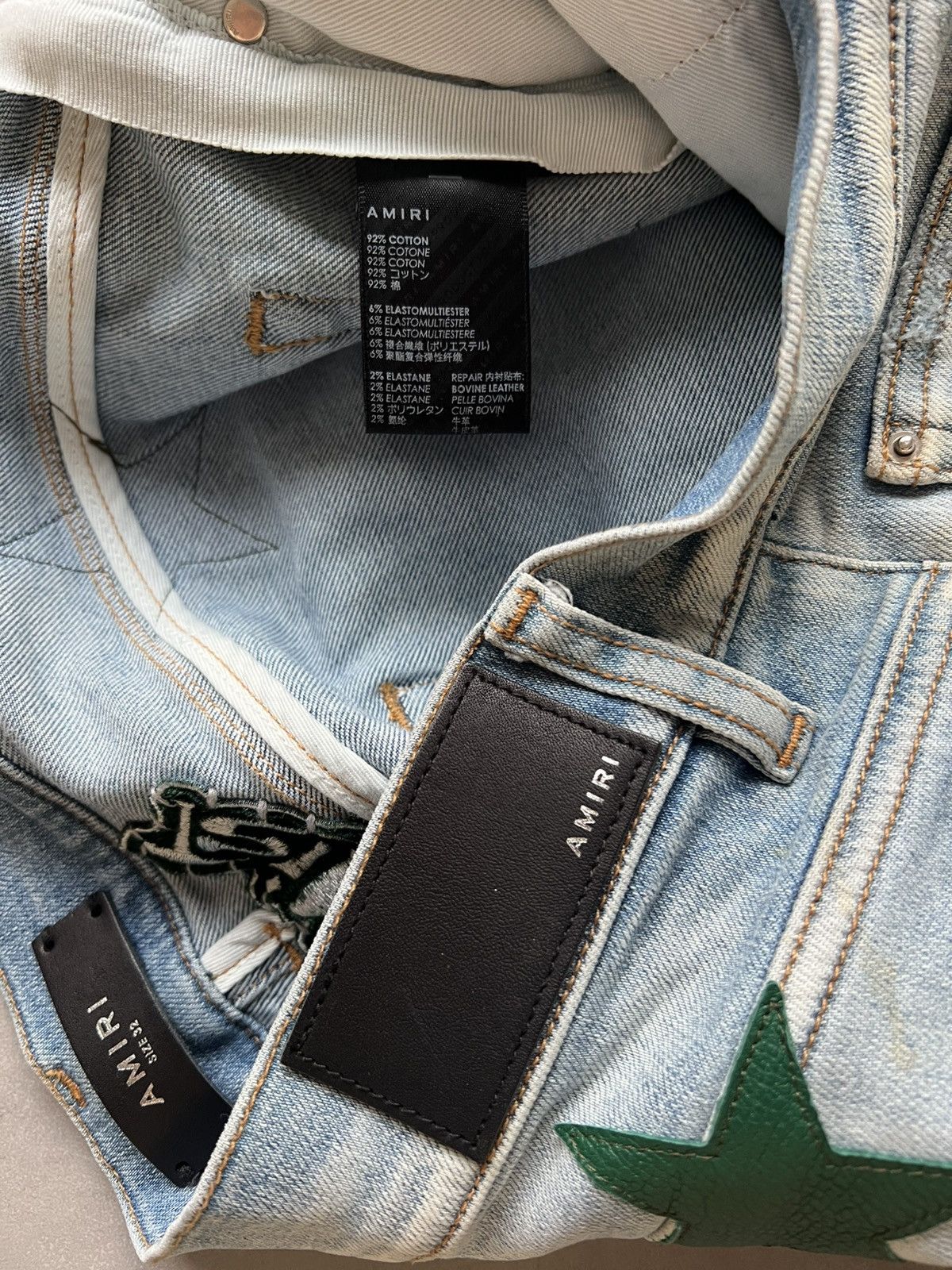 Amiri Amiri x Chemist Stars Skinny Jeans Size US 32 / EU 48 - 10 Thumbnail