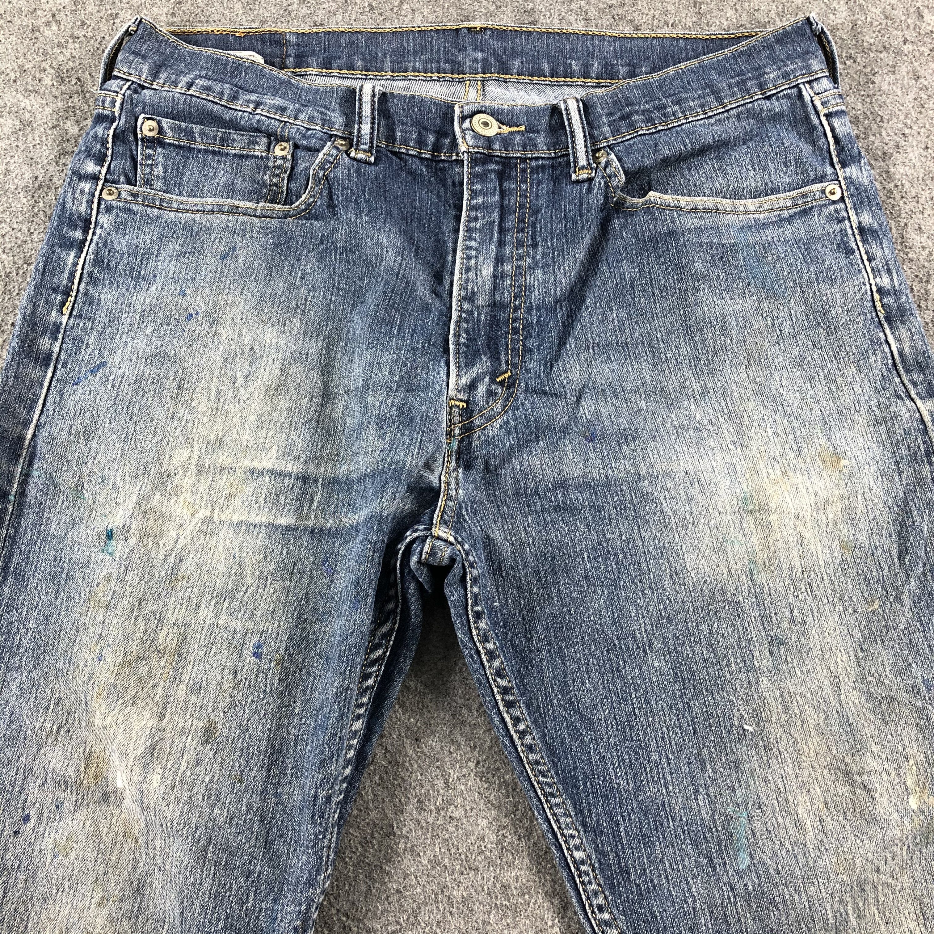 Levi's Vintage Blue Wash Levis 505 Jeans-J2647 Size US 33 - 3 Thumbnail
