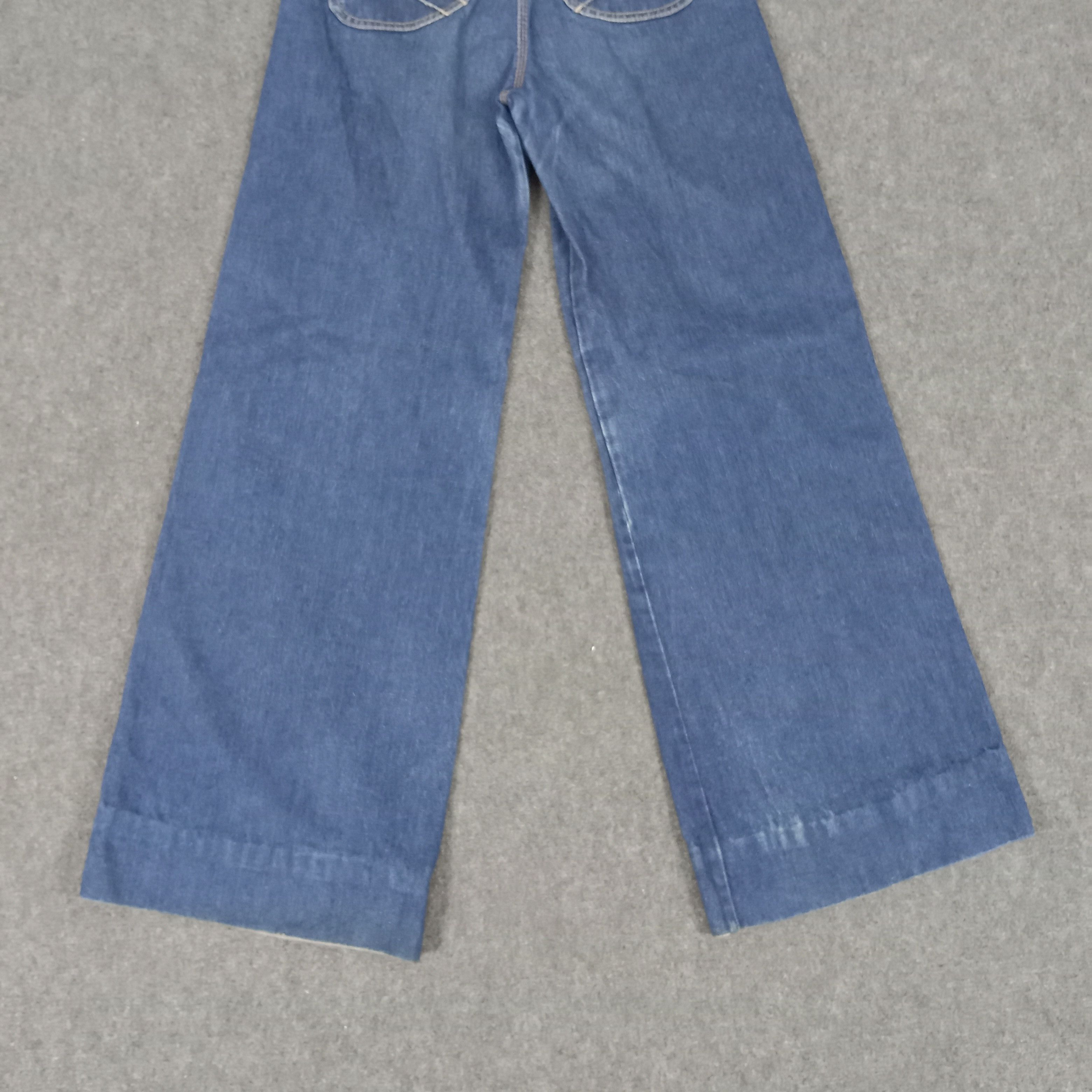 Le Grande Bleu (L.G.B.) × Vintage WestCoast American Retro Style Flared Jeans Size US 29 - 4 Thumbnail