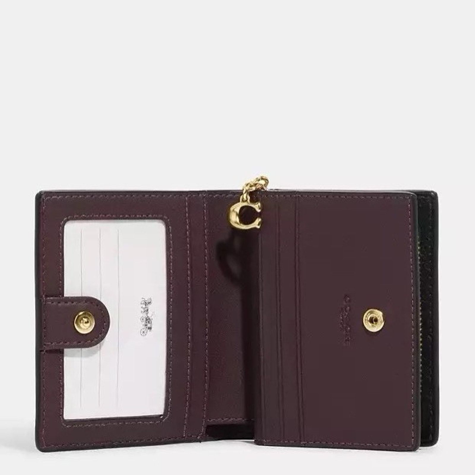 Coach NWT Coach Snap Wallet Crocodile-embossed leather C6092 Size ONE SIZE - 6 Thumbnail