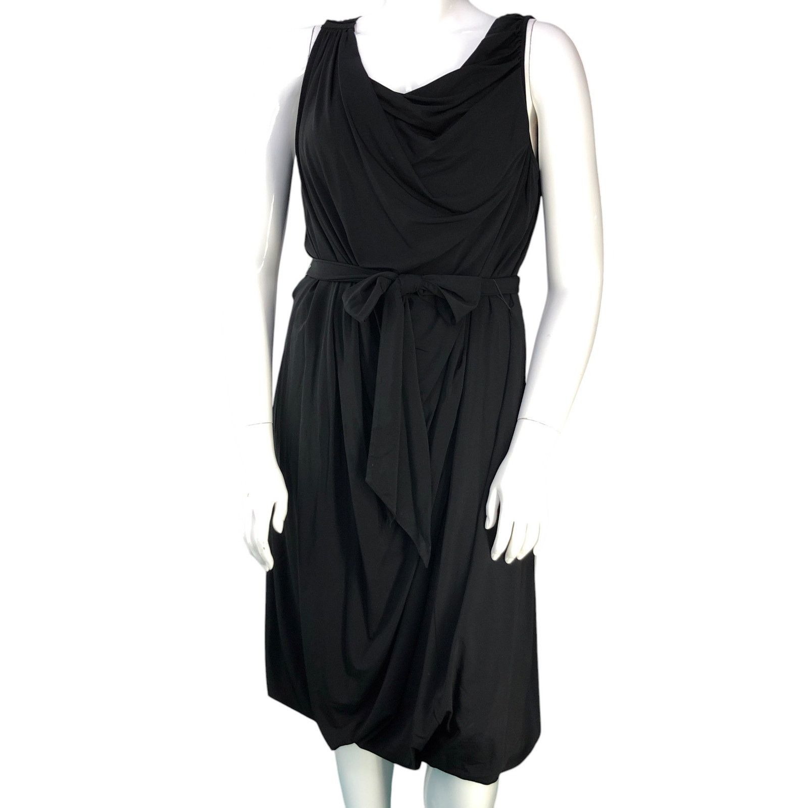 Lafayette 148 Lafayette 148 Size XL Dress Bubble Hem Scoop Neck Stretch Size XL / US 12-14 / IT 48-50 - 1 Thumbnail