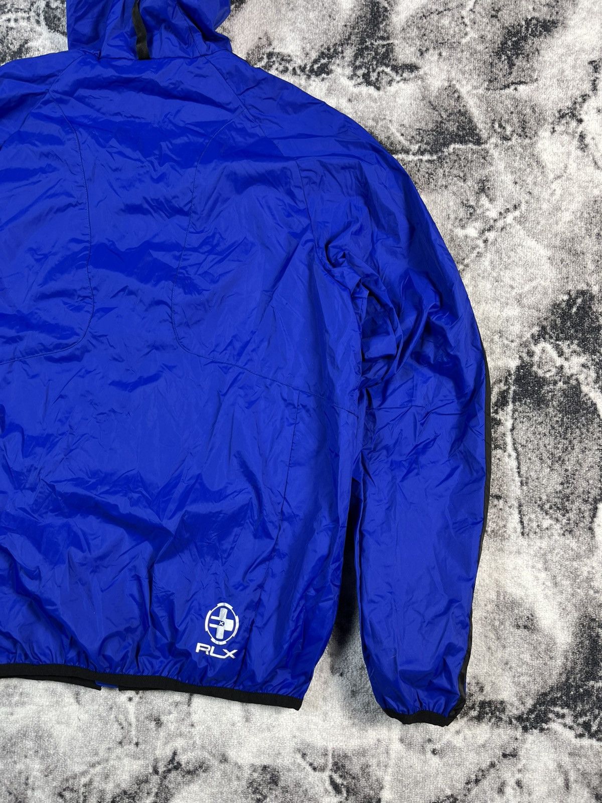 Polo Ralph Lauren RLX Ralph Lauren Blue Hooded Jacket Lightweight Fits S-M Size US S / EU 44-46 / 1 - 13 Thumbnail