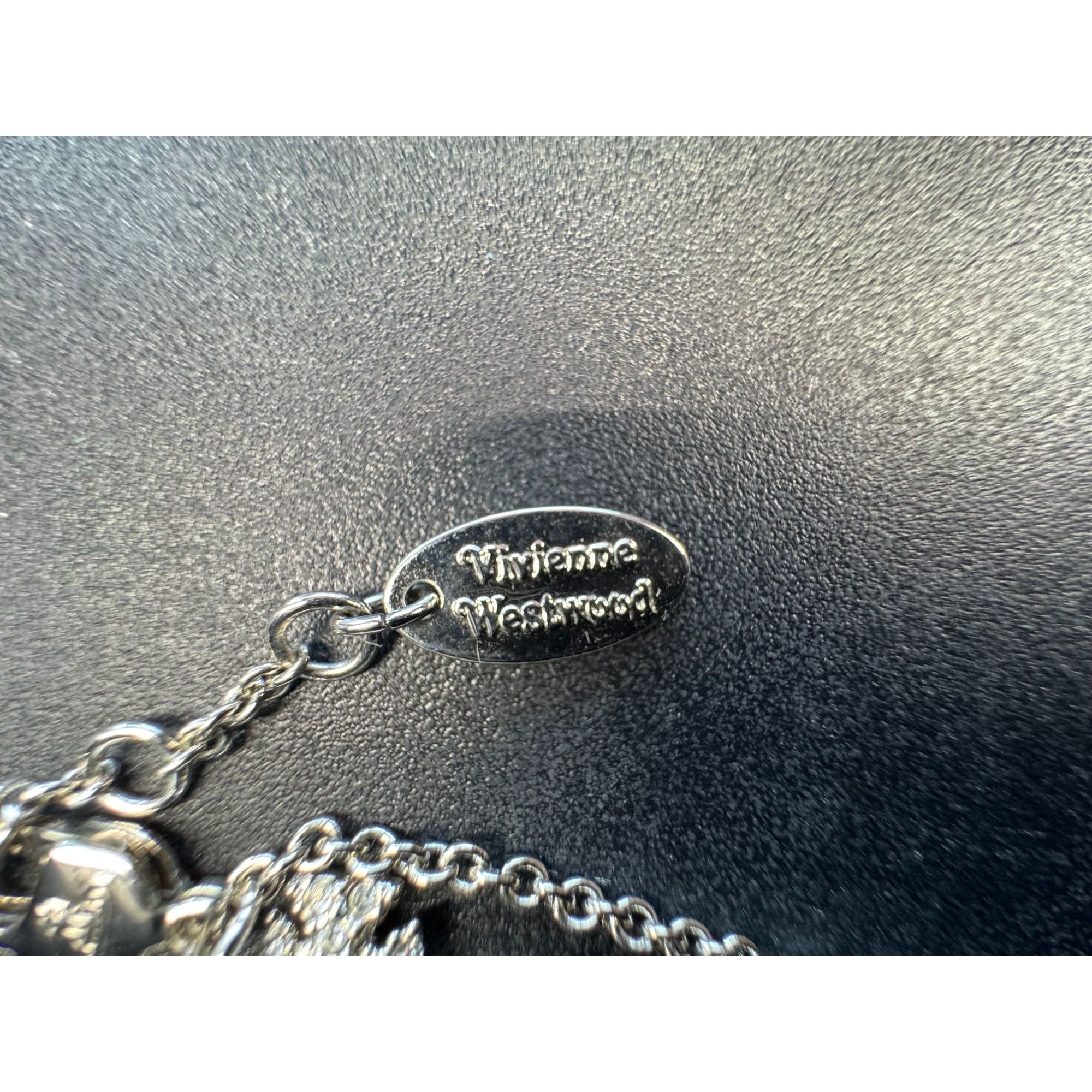 Vivienne Westwood Vivienne Westwood Mini Bas Relief Chain Bracelet Size ONE SIZE - 6 Thumbnail