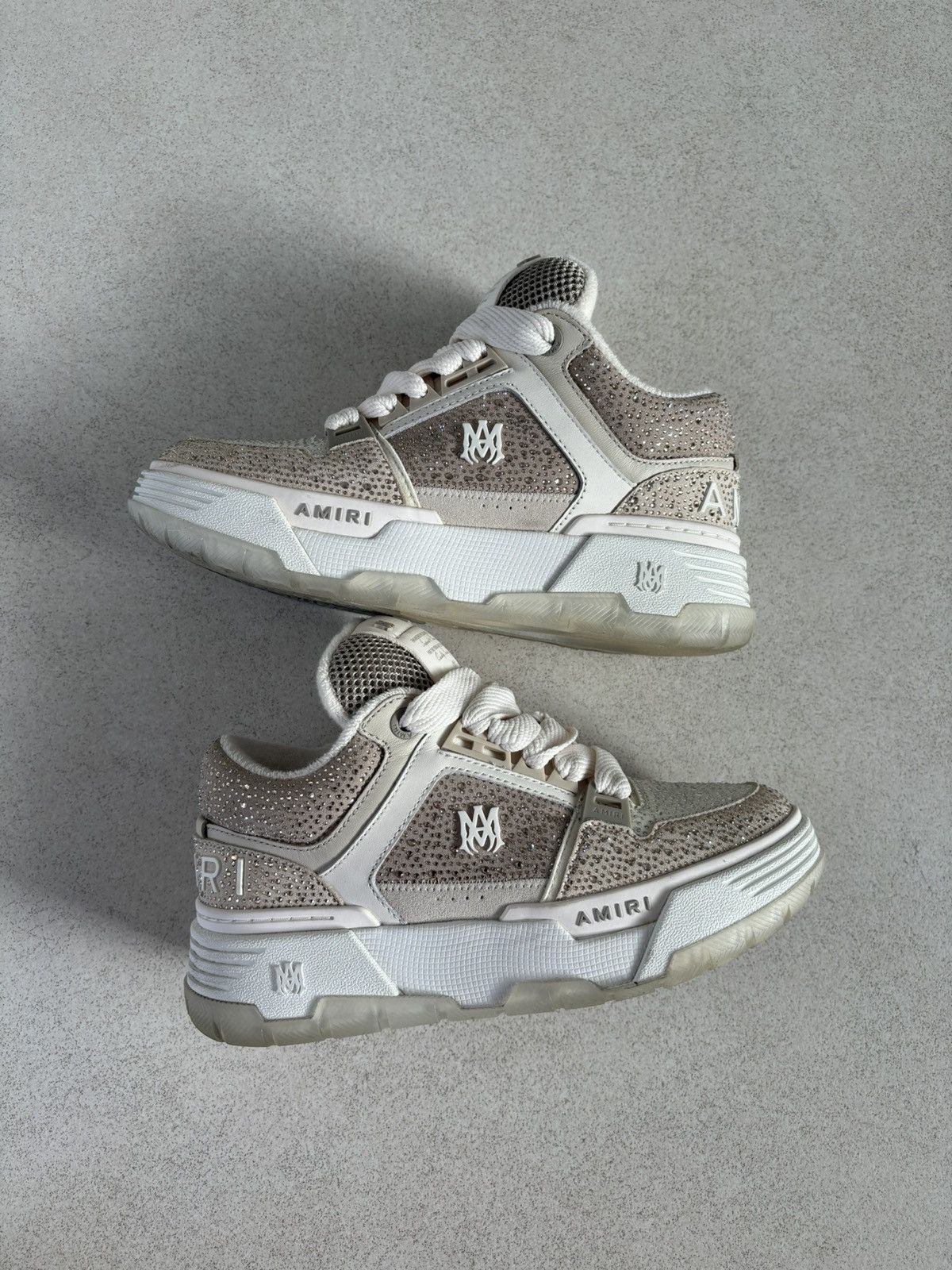 Amiri AMIRI sparkly sneakers Size US 7 / IT 37 - 1 Thumbnail