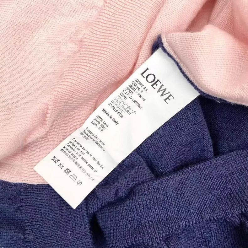 Loewe Loewe Plaid knit Polo shirt Size S / US 4 / IT 40 - 3 Thumbnail
