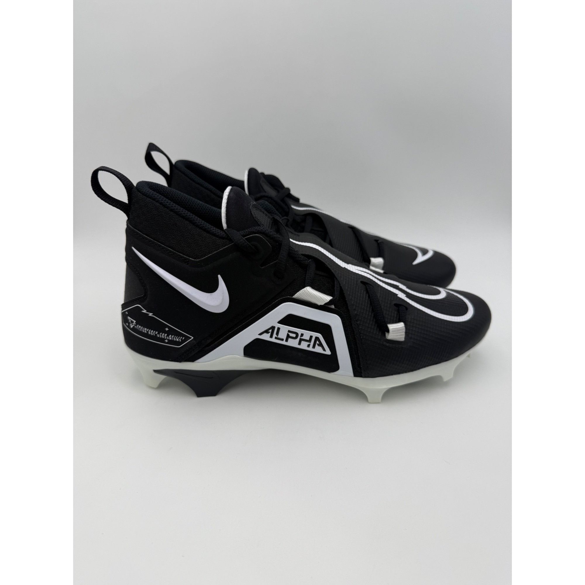 Nike Size 9.5 - Nike Alpha Menace Pro 3 Mid Football Cleats Size US 9.5 / EU 42-43 - 1 Thumbnail