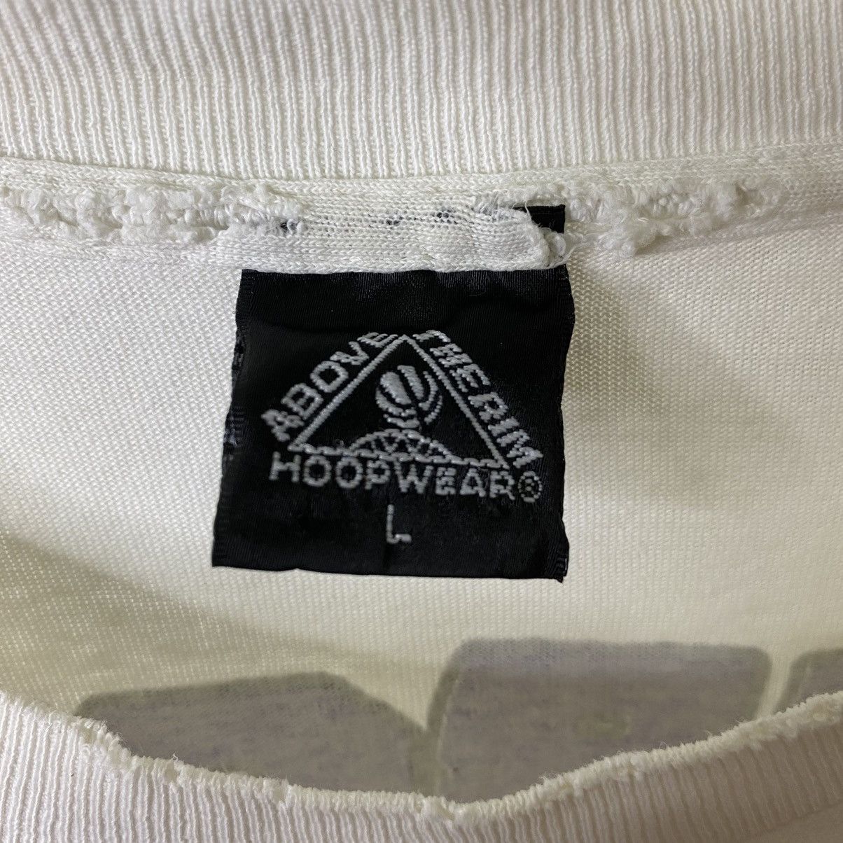Above the Rim Vintage 1990s Above The Rim Hoopswear Reebok Distressed Tee Size US L / EU 52-54 / 3 - 5 Thumbnail