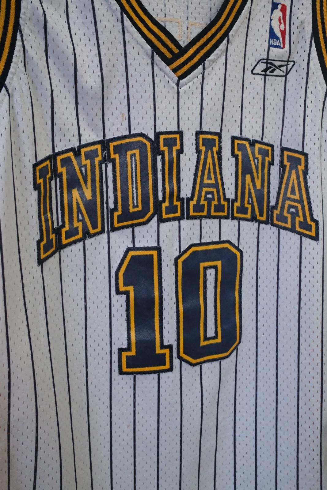 Reebok Reebok Indiana Pacers Foster #10 Home Basketball Jersey Size ONE SIZE - 4 Thumbnail