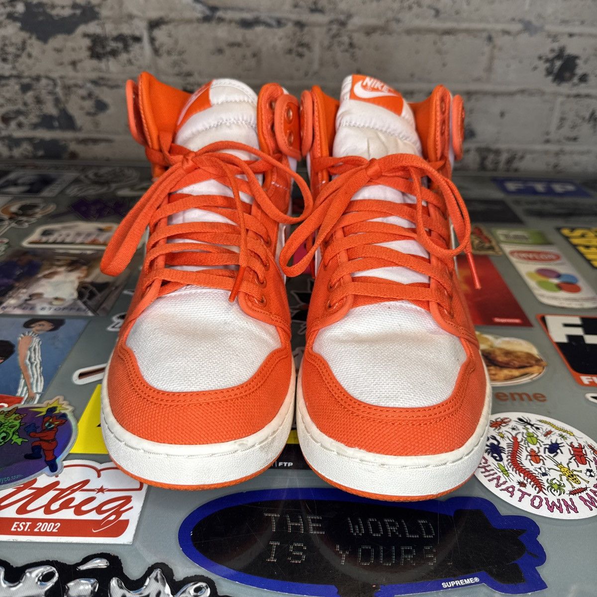Nike Air Jordan 1 Retro AJKO Rush Orange Sz 10 OG Box Size US 10 / EU 43 - 4 Thumbnail